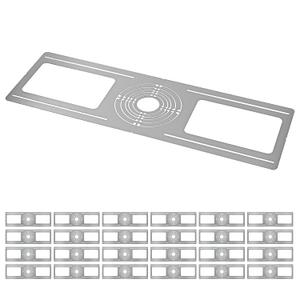 24-Pack New Construction Mounting Plate, 2-3-4-5-6Inch Wafer Light Bracket
