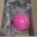 Yes4All Weighted Toning Balls for Exercise, Soft Medicine Balls for Exercise, Pilates, Yoga, Balance, Flexibility, 2-10lbs (I. 5lb - Pink)