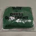 HUUSA Winter Dresses for Women 2025 Fall Puff Long Sleeve Sweaters Loose Mock Neck Outfits Sexy Mini Dress Going Out (Green, M)