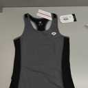 Santic Women's Workout Tank Tops Racerback Sleeveless Athletic Cycling Jerseys with Pockets Biking Running (Gray) XS-S