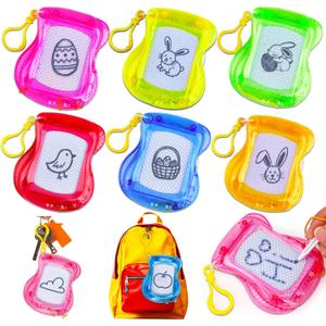 16PCS Mini Magnetic Drawing Board Party Favors Bulk for Kids 4-8 8-12 Goodie Treat Bag Easter Basket Stuffers Classroom Treasure Chest Carnival Prizes Box Toys Pinata Filler Birthday Return Gifts