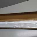 LazBlinds Cordless Cellular Shades, No Tools No Drill Blackout Honeycomb Shades Pleated Blinds for Windows, 36" W x 64" H, Silver White