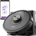 Shark UR2360S Ultra Robot Vacuum, with Matrix Clean, Precision Mapping, 30-Day Capacity HEPA Bagless Self-Empty Base, Self-Cleaning Brushroll, Perfect for Pet Hair, WiFi, Black