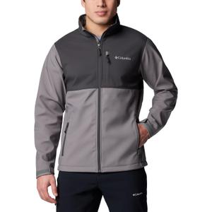 Columbia mens Ascender Softshell Jacket (Gray, S)