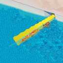 Plastic Debris Skimmer-Skimmer Guard,Hands Free Pool Leaf Skimmer,Work with Most Skimmer Systems on Above-Ground and in-ground Pools,6.7 Inches to 4 Inches (Yellow)