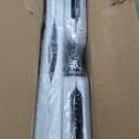 HLPB Folding Table Picnic Table Set, 6 ft Camping Table with 2 Benches, Outdoor Indoor Portable Folding Furniture for Working Meeting Party, Camping, Picnic, Weddings w/Handle and Safety Locks, White