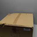 Rattan Chandelier Light Fixtures: 18 inch Boho Pendant Lights with Wicker Lampshade, E12 5 Light Height Adjustable Hand Woven Hanging Chandeliers for Dining Room Kitchen Farmhouse Living Room (Gold)