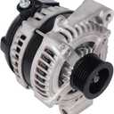 PAROD Alternator 12V 150A Fit for 2017-2022 Jaguar F-Pace, 2014-2020 F-Type, 2017-2019 XE, 2011-2020 XF, 2010-2015 XFR, 2013-2015 XFR-S,Replace for 1042105360 6-Groove Pulley