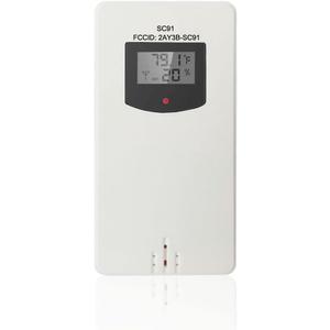 SMARTRO Wireless Remote Sensor Indoor Outdoor Thermometer Replacement for SC91 SC62