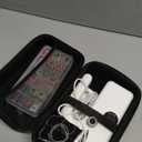 Handheld sewing machine with storage box, portable package, mini sewing machine for travel, including various accessories and tools