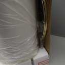 BOBOMOMO 24" Traditional Farmhouse Table Lamp Set of 2, Vintage Resin Lamps for Living Room Bedroom, Rustic Nightstand Lamp with Linen Shades, Retro Black Table Lamps for Living Room, Bedroom, Office