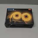 WOBANE LED Strip Lights 32.8ft Warm White, Dimmable Light Strip Kit with Remote and ETL Listed Power Supply, 600 LEDs Supper Bright Tape Lights for Room, Kitchen, Bed, Under Cabinet, Wardrobe, 3000K