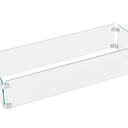 Nuu Garden Glass Wind Guard for Fire Pit Table, Tempered Glass Heat Resistance - 29 in. X 10 in. X 6 in - On Sale - Bed Bath & Beyond - 42408106 https://share.google/cFSmnFwU862U3K6ru, this is correct, size: 29" x 10"