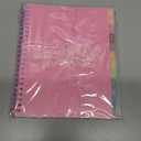 2 x Rileys Academic Planner 2025-2026, Daily, Weekly & Monthly Planner, July 2025 - June 2026, Student Notes Pages, Twin-Wire Binding, Weekly Agenda for School & Work (8 x 6-Inches, Pink, Diagonal)