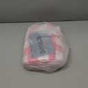 Buffalo Check Tier Curtains with Valance 3 Piece Set, 26x36 Tier Panels and 54x18 Valance, Farmhouse Rod Pocket Kitchen Window Curtains Dcor, Rose Pink