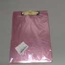 QFGasre Acrylic Glitter Clipboard, Sparkly Clip Board with Gold Clip A4 Letter Size 12.6 x 8.9 Inch Pink Clipboards for Teacher Classroom School Office Supplies Cute Desk Accessories, Pink