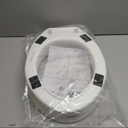 Carex Toilet Seat Riser, Elongated Raised Toilet Seat Adds 3.5 inches to Toilet Height, for Assistance Bending or Sitting, 300 Pound Weight Capacity Toilet Riser