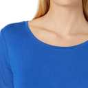 Amazon Essentials Women's Short-Sleeve Scoopneck Tunic, Pack of 2 (Blue, S)