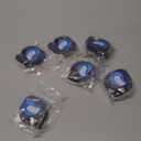 6-Pack Label Tape Compatible with DYMO LetraTag 91331, White Plastic, 12mm x 4m (1/2" x 13'), for LetraTag 200B, LT 100H, 100T Plus Label Makers.