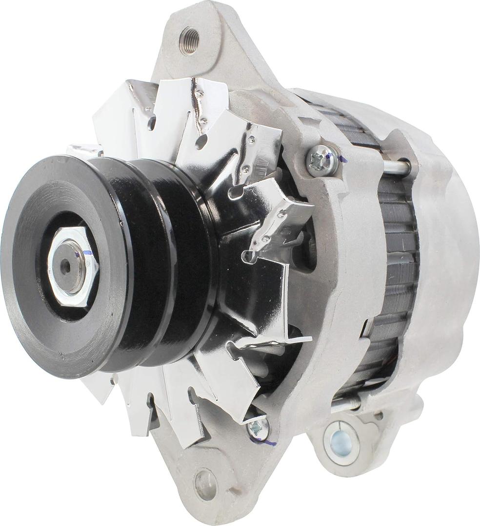 Gladiator New 24V Alternator for Caterpillar Ag & Ind Loader 320B/320C Cat 3066 6.7L Dsl Cat Ag. & Ind. Logger 320BLL Cat 3066, 6.4L Dsl 1998-2001 Replaces A4TU3586 90-27-3280 10R-2576 5I7982 5I8085