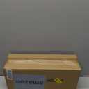 TIMRIS Rustic Wooden Toilet Paper Holder, Farmhouse Bathroom Decor, Toilet Tank Basket, Decorative Storage Container (Whitewash)