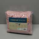 Comfort Spaces 100% Cotton Sheets Queen, Breathable & Ultra Soft Cotton Sheets, Naturally Cool Cotton Bed Sheets with 14" Elastic Pocket Fits up to 16" Mattress, All Seasons Sheet Set, Pink 4 Piece