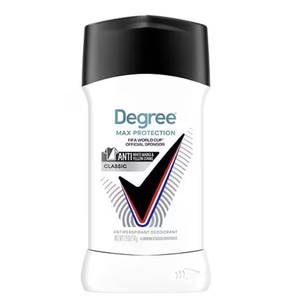Degree Men UltraClear Antiperspirant Deodorant Black + White 72Hour Sweat & Odor Protection Antiperspirant For Men With MotionSense Technology 2.7 Ounce (Pack of 4)