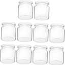 SUPVOX 10pcs Miniature Landscape Bottles Glass Test Tube Vases for Air Plants Succulent Planting Display for Desk Home