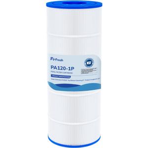 Fil-fresh C1200 Pool Filter Cartridges Compatible with Hayward C1200, Replacement for Pleatco PA120, Hayward CX1200RE, Unicel C-8412, 120 sq.ft