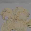 LZY 10pcs Spandex Chair Cover Stretch Slipcovers for Wedding Party, Dining Banquet Chair Decoration Covers (Ivory, 10)