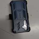 FNTCASE for Samsung Galaxy S25-Plus Case: Military Grade Rugged Cell Phone Cover with Kickstand & Belt Clip Holster | Shockproof TPU Protection Bumper Design for Samsung S24 Plus Cases (Blue)