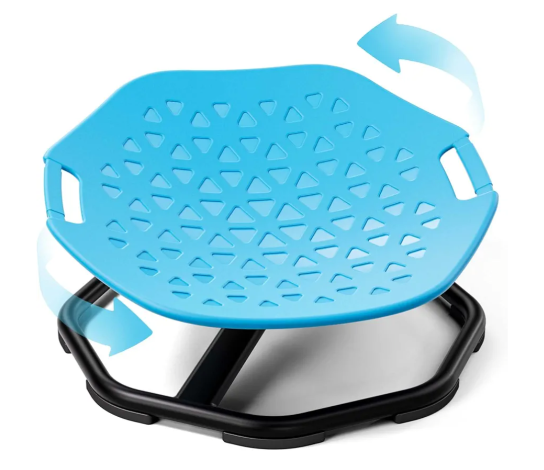 KidBloom Spinning Chair for Autistic Kids, Upgrade Handle Sensory Chair, Autism & ADHD Chair, Kid's Furniture, Autism Sensory Products for Kids KidBloom Spinning Chair for Autistic Kids, Upgrade Handle Sensory Chair, Autism & ADHD Chair, Kid's Furniture, Autism Sensory Products for Kids