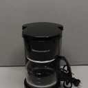 Elite Gourmet EHC-5055 Automatic 5-Cup Brew & Drip Coffee Maker with Pause N Serve Reusable Filter, On/Off Switch, Water Level Indicator (Black)