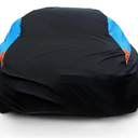 MORNYRAY Waterproof Car Cover All Weather Snowproof UV Protection Windproof Outdoor Full car Cover, Universal Fit for Sedan (Fit Sedan Length 194206 inch, Blue)
