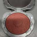 Flower Knows Shell's Jewel Collection Silk Satin Blush,Shimmery Peach Pink Powder Blush for Cheeks,Buildable & Blendable Face Makeup,Soft Long-Lasting,0.18 Oz(03 Coral Seashell) (0.17 Ounce (Pack of 1))