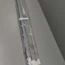 LazBlinds No Tools No Drill 1" Vinyl Mini Blinds, Cordless Blinds for Windows, Light Filtering Horizontal Window Blinds & Shades, 33" W x 64" H, Grey