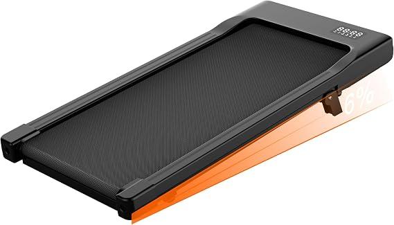 Superun 3 in 1 Walking Pad with 6% Incline, Under Desk Treadmill
Portable Treadmill for Home Office with Remote Control, LED Display, 2.5 HP Quiet Mini Motor, 300 Lbs Capacity