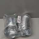 Hicarer 2 Pcs 4 Inch 90 Degree Galvanized Dryer Elbow Vent Tube Connector Adjustable Dryer Vent Elbow Connector for 4" HVAC Duct Pipe Hose Ductwork