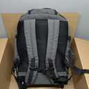 Hynes Eagle Rolling Backpack 42L Backpack with Wheels Airline Approved Carry on Luggage Laptop Travel Suitcase Bag for Women Men Dark Grey