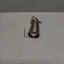 Bathroom Tub Spout Compatible, Fits 4 Inch Reach Wall Front Mount Slip-on Tub Spout with Shower Diverter 1/2'' Copper Water Tube with Hex Wrench, Brushed Nickel (1 Pack)