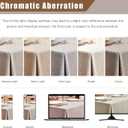 Fitable Faux Linen Beige Tablecloths 2 Pack, Faux Burlap Fabric Table Clothes for Rectangle Tables, Rustic Wrinkle-Proof Table Covers for Kitchen Dining, Party, Farmhouse, Baby Shower (54 x 78 Inch)