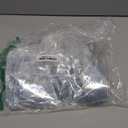 Ohuimrt 20 PCS Clear Plastic Gift Bags with Handles, 10.2 x 11.8 x 3.15 Inches Reusable Party Favor Bags with Ribbon Transparent Gift Wrap Bags Bulk for Weddings Birthdays