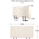 Twin Headboard Only, Memory Foam Bed Headboard,No Assembly Required
Upholstered Headboard Padded Backrest with Side Storage Pockets, Fits Platform & Slat Frames for 6‑12in Mattress, Beige