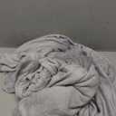 Sumptuously Soft Faux Fur Fabric - 2 Way Stretch Blanket Material for Coats, Capes, and Shawls - 58 Inches Wide, 1 Yard: Luxurious, Cozy, and Perfectly Fluffy (Gray Bunny)