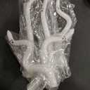 5 Pcs Halloween Ghost Taper Candles Funny Ghost Expression Twisted Wax Candles Decoration for Home Indoor Trick or Treat Party Table Supplies