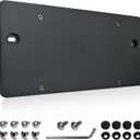 Aootf Rear License Plate Holder Bracket for Audi Q5 Q7 A3 A5 A8 Quattro, Bumper Tailgate Trunk Car Tag Frame Mounting Kit, Replaces: 8T0827113A01C, 8V5827113B9B9