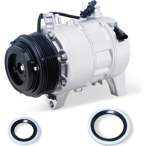 Air Conditioning Compressor Replacement for Chevy Traverse Buick Enclave 2013-2023, GMC Acadia 2013-2016, 2017 GMC Acadia Limited,3.6L V6 AC Compressor 2931654 23229829 234993922 67322 68322