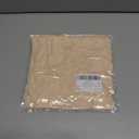 Women's Backless Twist Knot T Shirt Oversized Solid Short Sleeve Tees Open Back Asymmetrical Hem Casual Tops (Beige, L)