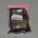 4Pcs Clip in Hair Extensions, 20 Inches Long Synthetic Curly Hair Extensions Clip ins for Women Girls (Color: Medium Brown with Honey Blonde Highlights)