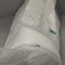 HOMBYS BBL Pillow After Surgery for Sleeping,High Density Foam Butt Pillow,Brazilian Butt Lift Pillow Post Surgery Recovery for Sleeping,BBL Chair with Hole (White) (25.6(W) x 21.7(L) inches)